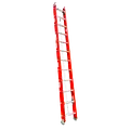 ESCALERA DE FIBRA DE VIDRIO EXTENSIBLE FASCY NARANJA