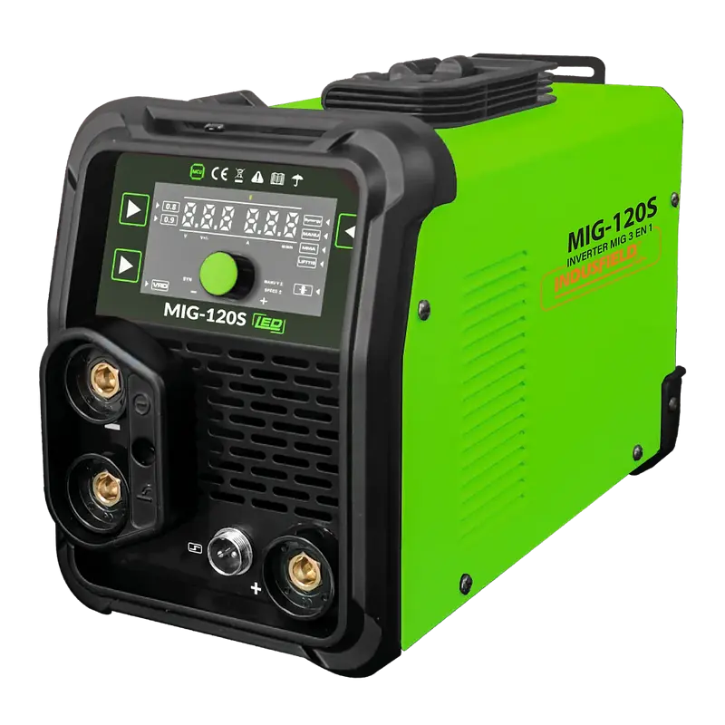 SOLDADOR INVERTER INDUSFIELD MIG 3EN1