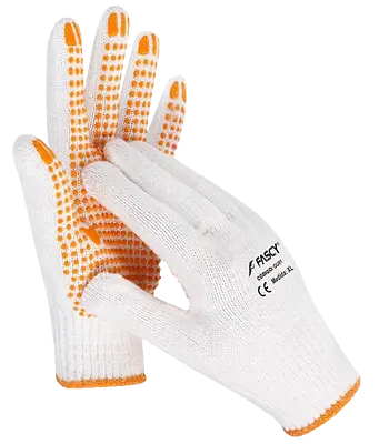 GUANTE FASCY GU01 HILO CON PUNTOS PVC