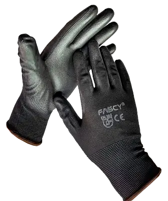 GUANTE FASCY GU04 MECÁNICO NEGRO TALLE XL