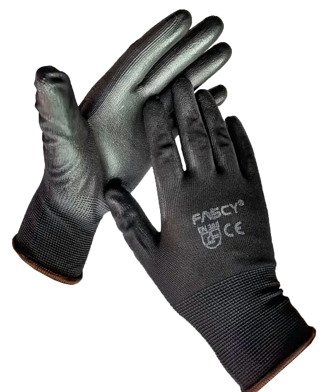 GUANTE FASCY GU04 MECÁNICO NEGRO TALLE XL