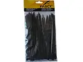 CINTILLO DE NYLON NEGRO 100 PZS