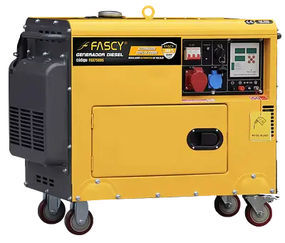 GENERADOR DIESEL FASCY FGD7500S 7,5 KVA 220V CABINADO