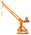 GUINCHE DE OBRA 1000/500KG 30M