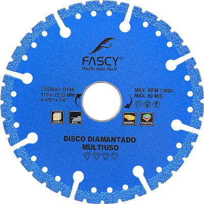 DISCO DIAMANTADO MULTIUSO