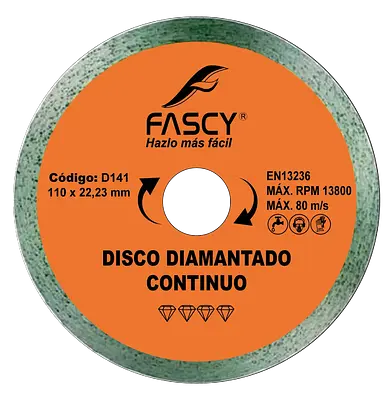 DISCO DIAMANTADO CONTINUO