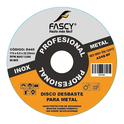 DISCO DESBASTE