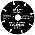 DISCO CORTE PARA MADERA