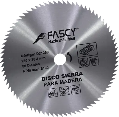 DISCO SIERRA PARA MADERA