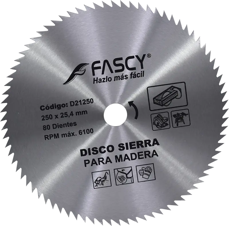 DISCO SIERRA PARA MADERA