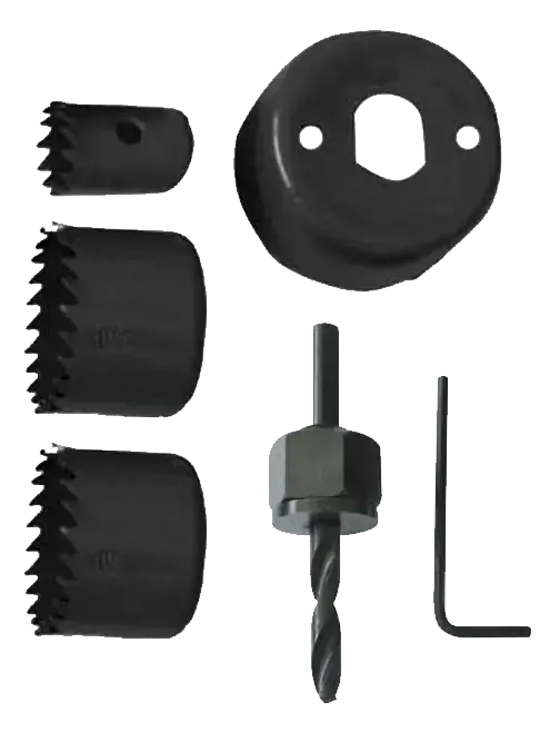 SIERRA COPA MADERA KIT 4PZ