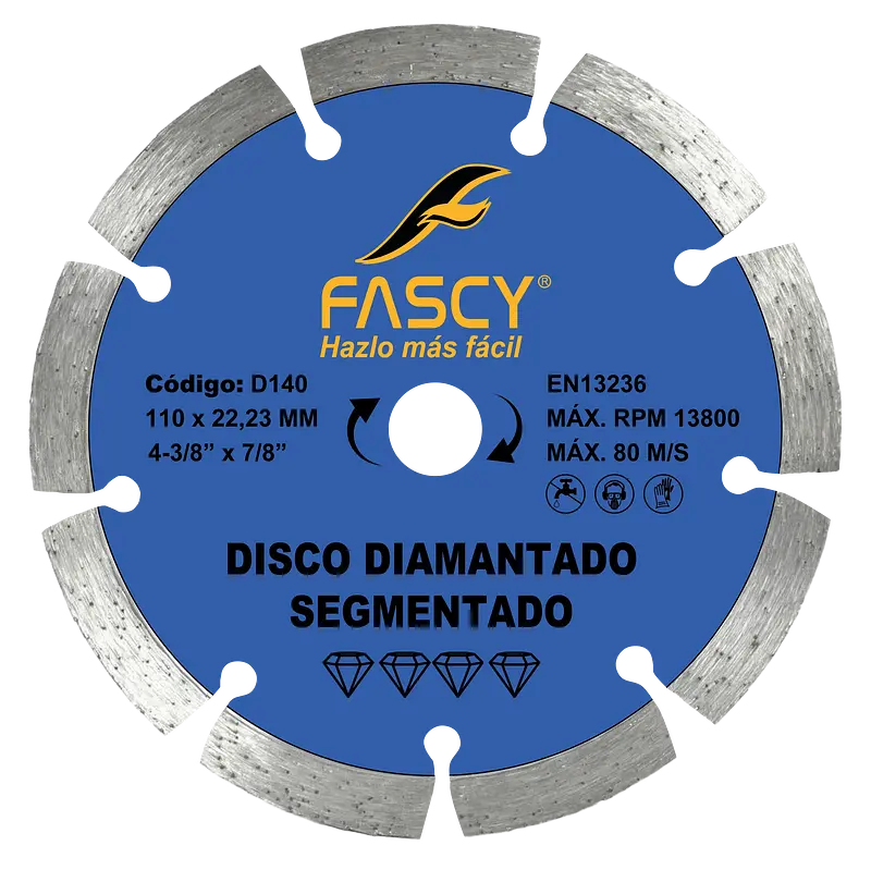 DISCO DIAMANTADO SEGMENTADO 110MM FAIRMAX