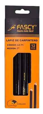 LÁPIZ CARPINTERO OVALADO LC71