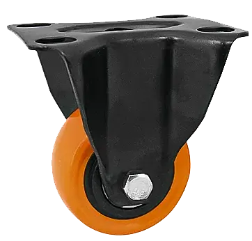 RUEDA JZ NARANJA BASE FIJA