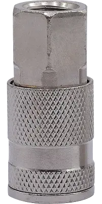 ACOPLE RÁPIDO HEMBRA FASCY AB120 1/4" BSP PLATEADO