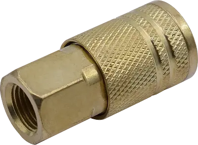ACOPLE RÁPIDO HEMBRA FASCY AC120 1/4" NPT DORADO