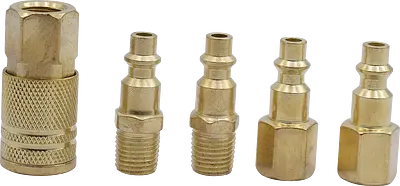 ADAPTADOR 5 PZS FASCY AC050 1/4" NPT PLATEADO