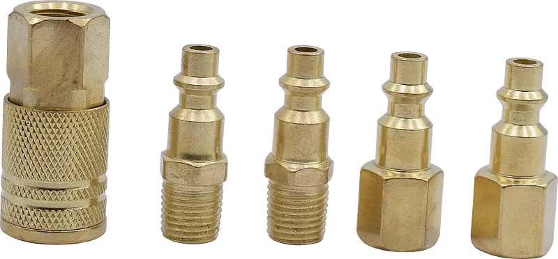 ADAPTADOR 5 PZS FASCY AC050 1/4" NPT PLATEADO