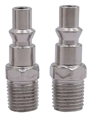 ADAPTADOR MACHO FASCY AB1112 1/4" BSP PLATEADO