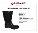 BOTA PVC FAIRMAX NEGRO 300MM